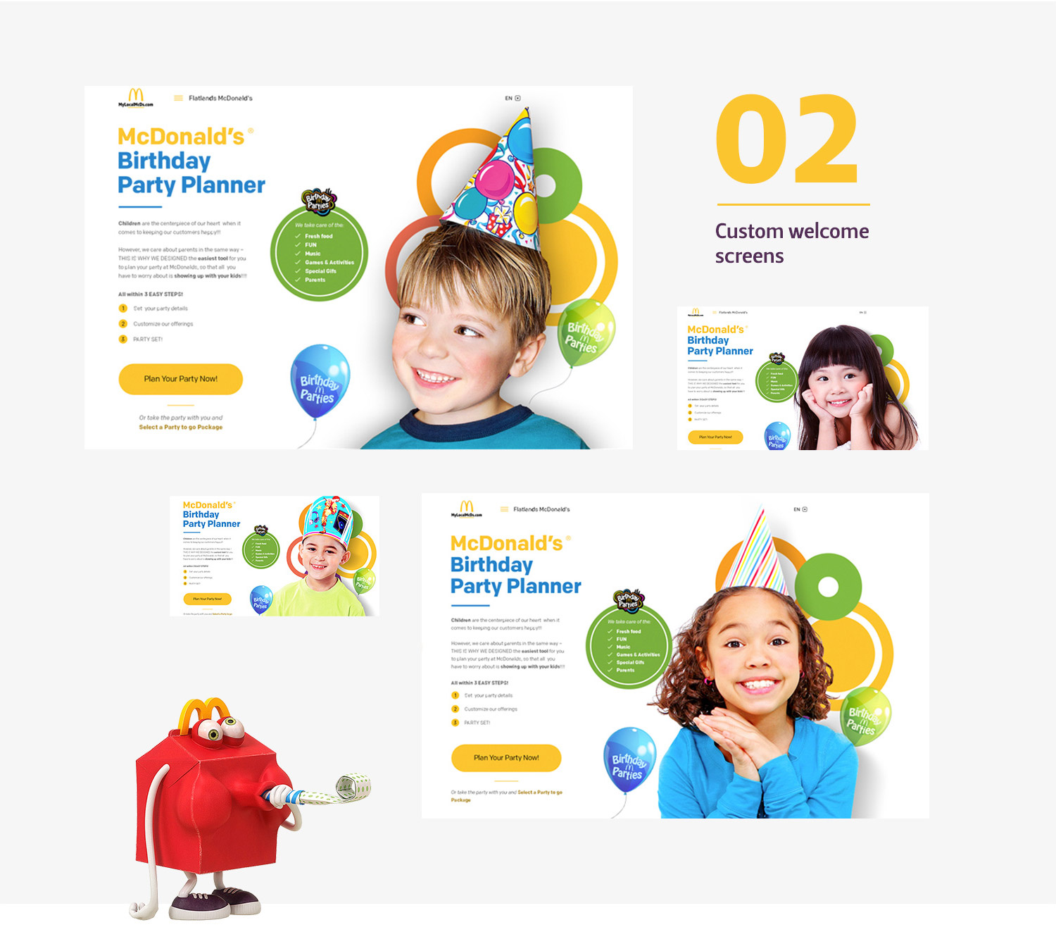 Custom-Welcome-screens