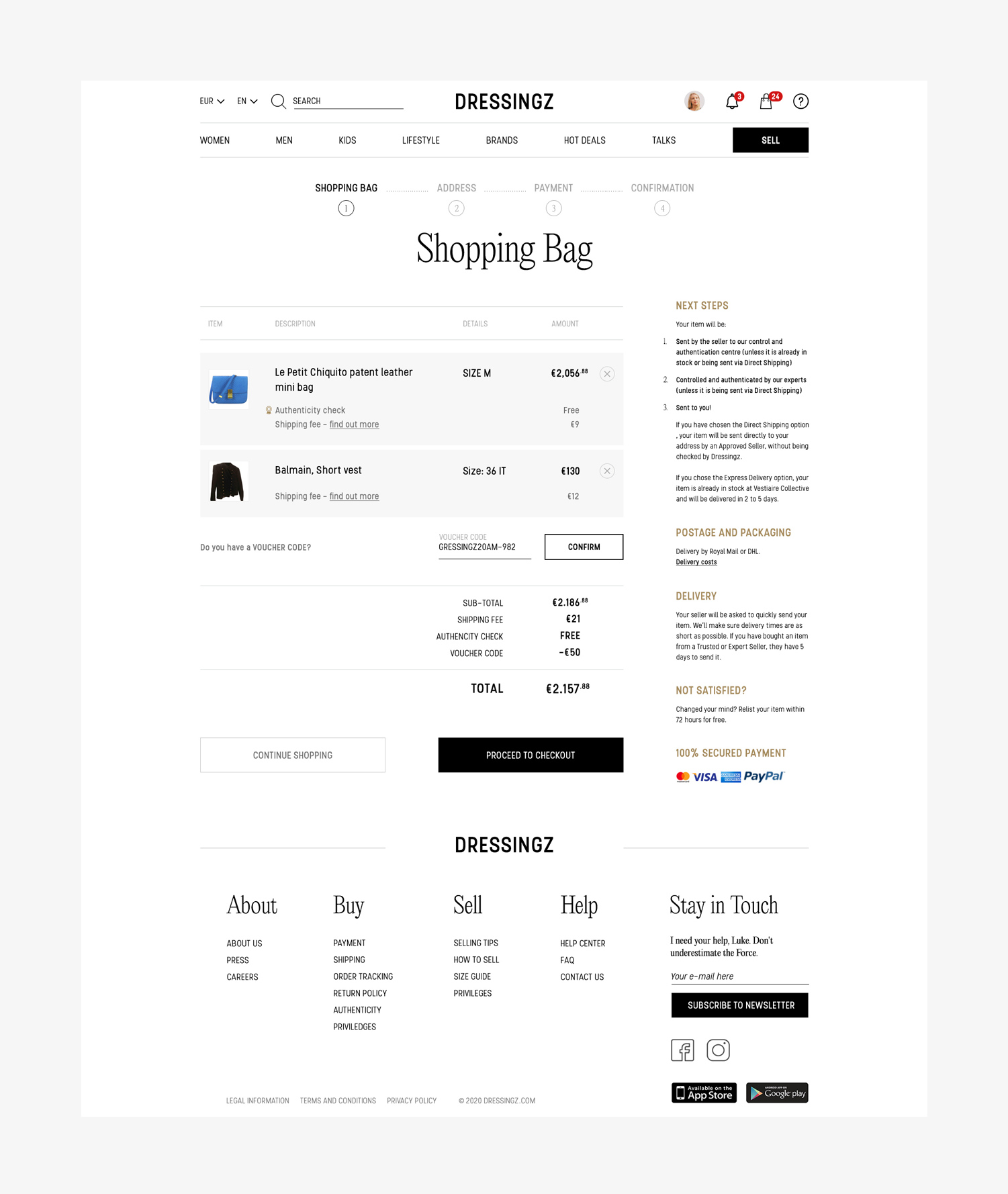 shopping-page-design-layout